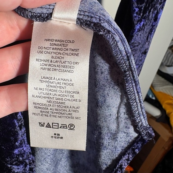 Pilcro Anthropologie Mara Relaxed Velour Button Down Shirt - Picture 11 of 13